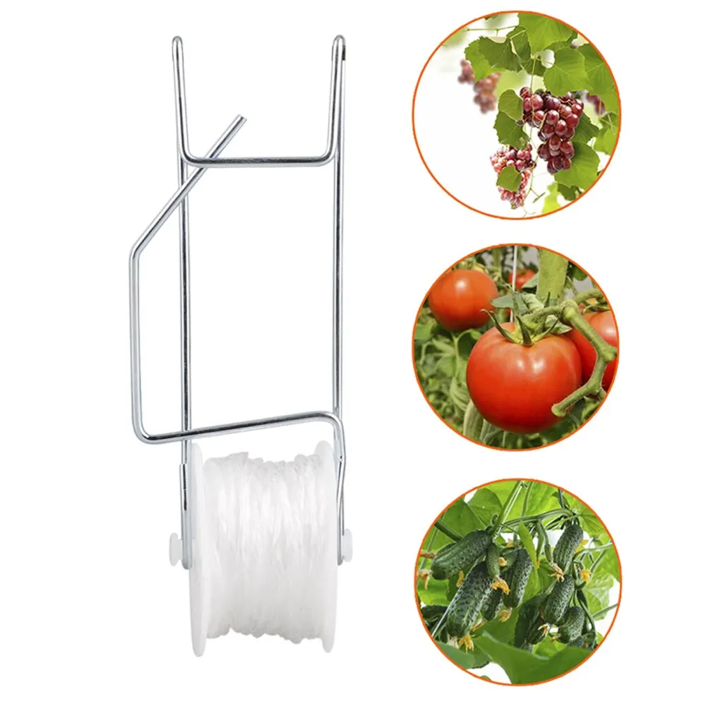 Plant Support Stick Garden Climbing Netting Twine Trellis 15M