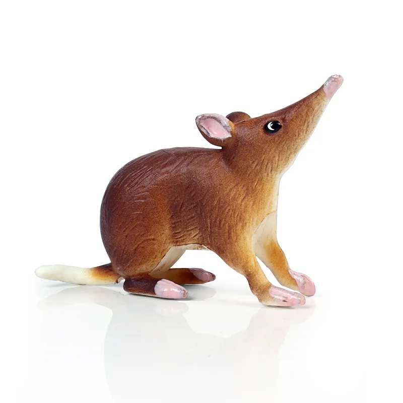 Детская сплошная модель диких животных грызунов модель Marmot mouse Chipmunks игрушка украшение гаражный комплект