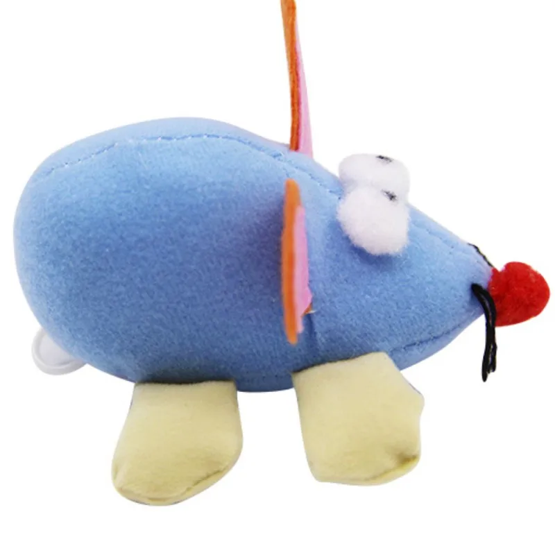 Игрушки для домашних животных, игрушки для кошек, игрушки для кошек, Интерактивная веревка, вибрационные игрушки в виде мышей, интересная и Нетоксичная игрушка "мышь", цвет случайный