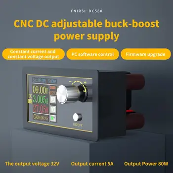 

DC DC Buck Boost Converter CC CV 1.8-32V 5A Power Module Adjustable Regulated laboratory power supply variable