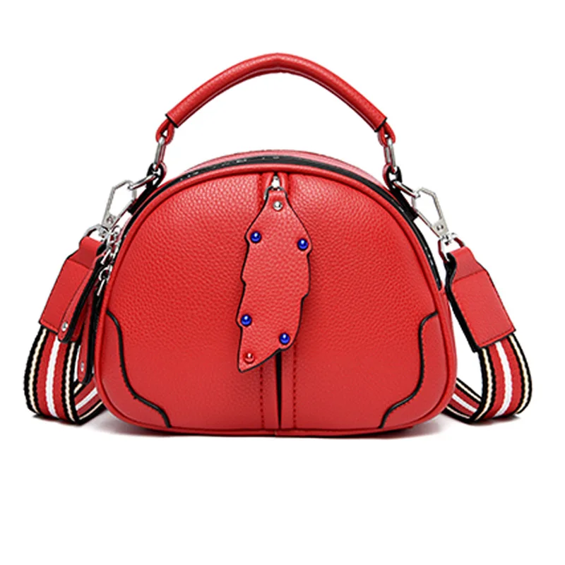 

Designer Colored Strap Luxury Ladies Handbags Leather Women Messenger Bags Tassel Crossbody Bags for Female Small Shoulder Bag