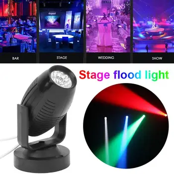 

Portable Stage Lamp Beam Lights KTV Laser Projector LED Mood Light Disco Light Stage Lights Moving Head Mini Dj Equipment