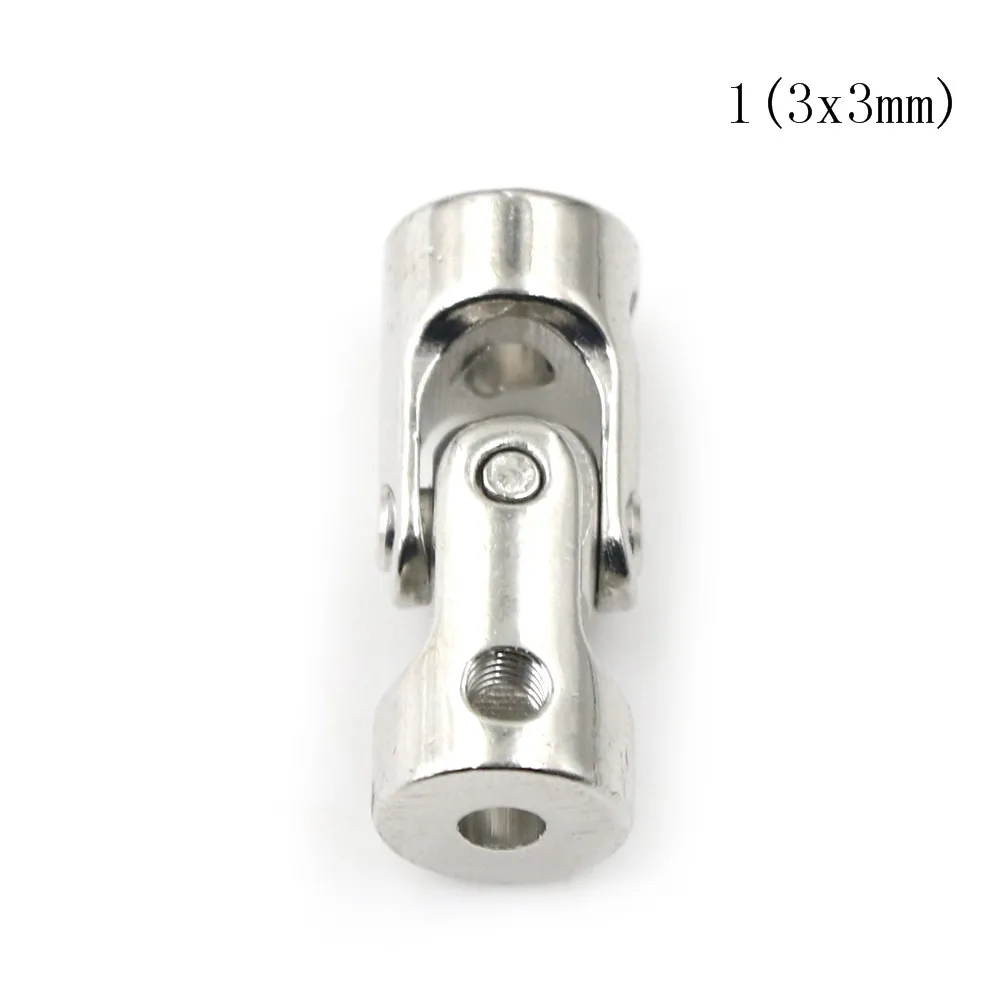 3x3 Metal Cardan Joint Gimbal Couplings Universal Joint for 4*3mm/4*4mm/5*4mm/5*5mm/5*6/6*6mm RC Boat Parts Accessarie - Цвет: 3x3