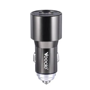 Горячая металлический молоток безопасности двойной USB Автомобильное зарядное устройство многофункциональные автомобильные электронные продукты автомобильное зарядное устройство оптом