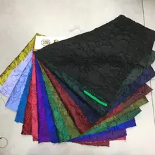 Ja003#7 ярдов/партия темно-зеленый жаккард хорошего качества для распиловки свадебное платье/вечерние