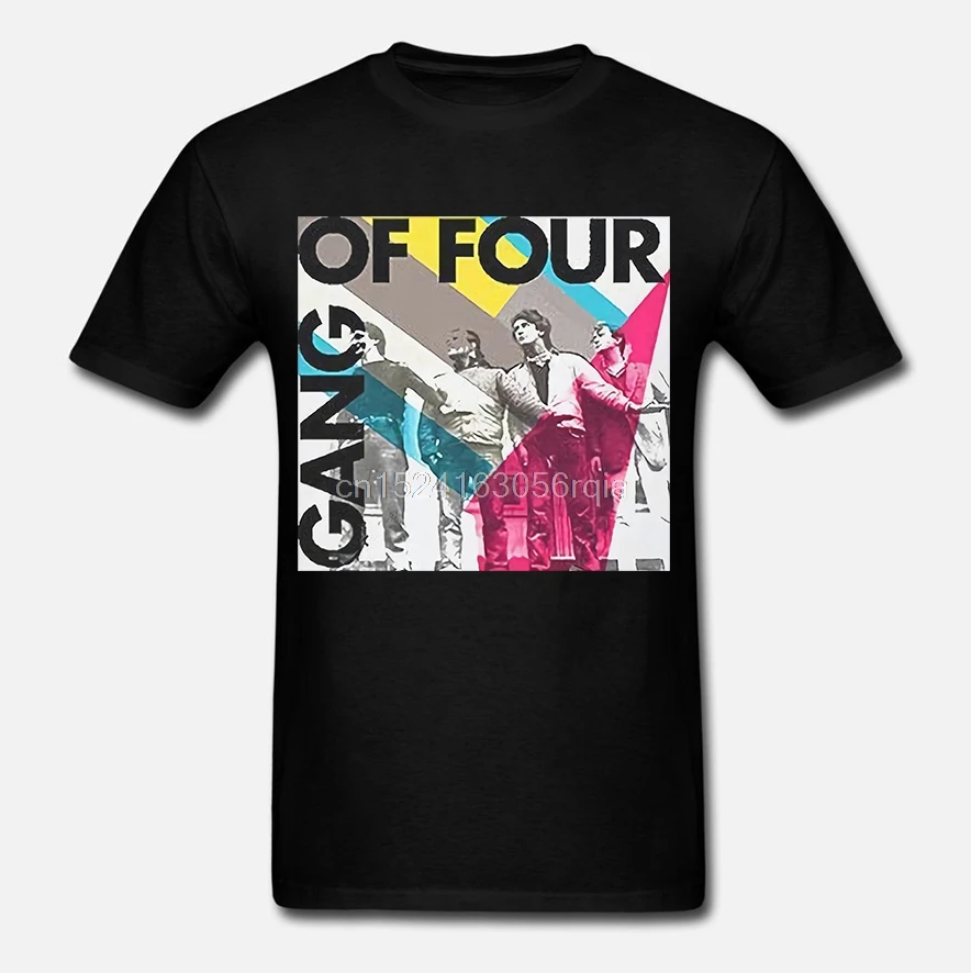 Банда четыре футболки пост панк S M L Xl 2Xl 3Xl Футболка Джон Кинг Энди нижнее белье в