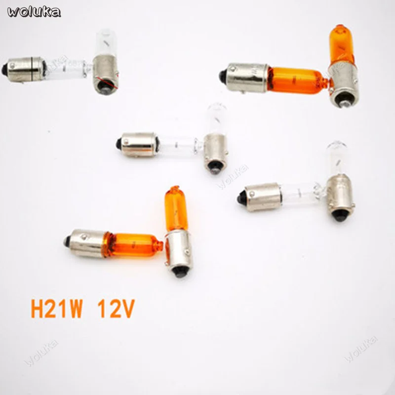12V автомобиль H21W передний указатель поворота Задний Противотуманный светильник Реверсивный светильник для специальный автомобиль CD50 Q04