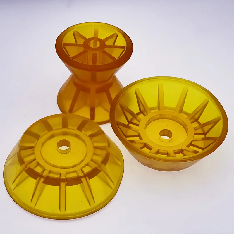 Boat Trailer Bow Roller CVP Yellow PVC RV Parts Camper Accessories Caravan Components boat trailer bow roller