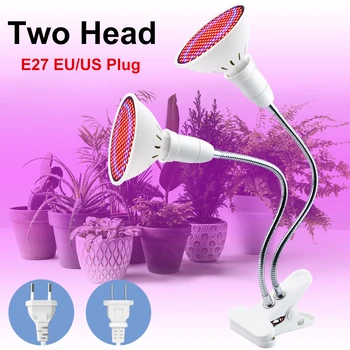 

LED Grow Light EU 220V Full Spectrum LED Flower Seed Plant Lamp 7W 15W 20W Seedling Fito Lamp E27 LED Hydroponics Growth Lampada