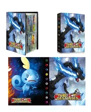 TAKARA TOMY álbum de cartas de Pokemon, carpeta de colección con soporte VMAX GX EX, juego de 240 piezas, regalo para niños