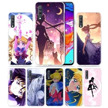 Морячка Цукино Усаги Луна для samsung Galaxy A50 A70 A20 e A80 A60 A40 A30 s A10 A8 A6 плюс A9 A7 жесткий чехол для телефона pc