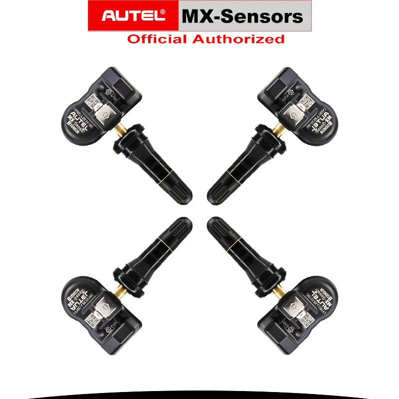 Датчик AUTEL MX 433 МГц 315 4 шт./лот Мониторинг давления в шинах Универсальный