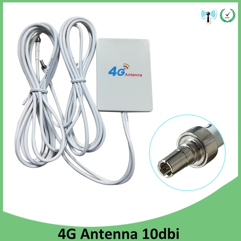 Wi-Fi антенна antena 4g Сотовый усилитель автомобиля para модем crc9 3g hf телефон longo alcance сигнал маршрутизатор lte gsm Wi-Fi carro