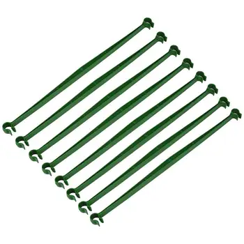 

12pcs Trellis Connectors Support Brackets Stake Arms For Growing