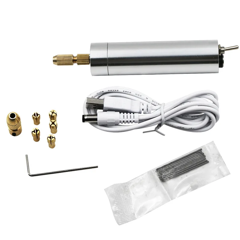 

Mini Hand Drill Drilling And Polishing Machine Root Wood Carving Wenwan Power Tools Mini Jade Carving Pen