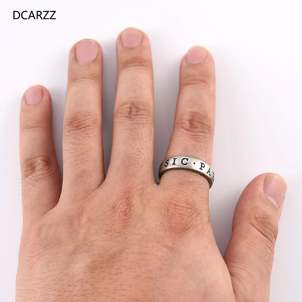 Rings Nathan Drake's The Last of Us Uncharted Easter Game Punk Gothic Party Initial finger ring Women Gift