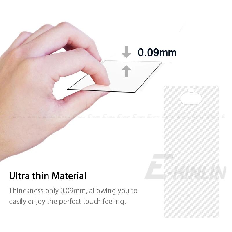 3D углеродное волокно задняя крышка Защитная пленка для экрана для sony Xperia 5 1 10 Plus XA2 Ultra XZ3 XZ2 Compact Premium без закаленного стекла