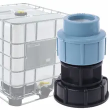 IBC адаптер бака S60X6 в MDPE прямой фитинг трубы 32 мм аксессуары садовый водный инструмент для соединения труб разъем