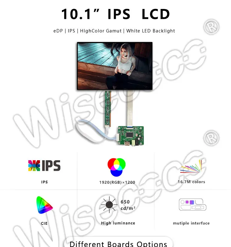 10,1 дюймов 1920*1200 ЖК-дисплей Сенсорная панель монитор Пульт 2AV HDMI драйвер Плата управления для diy проекта