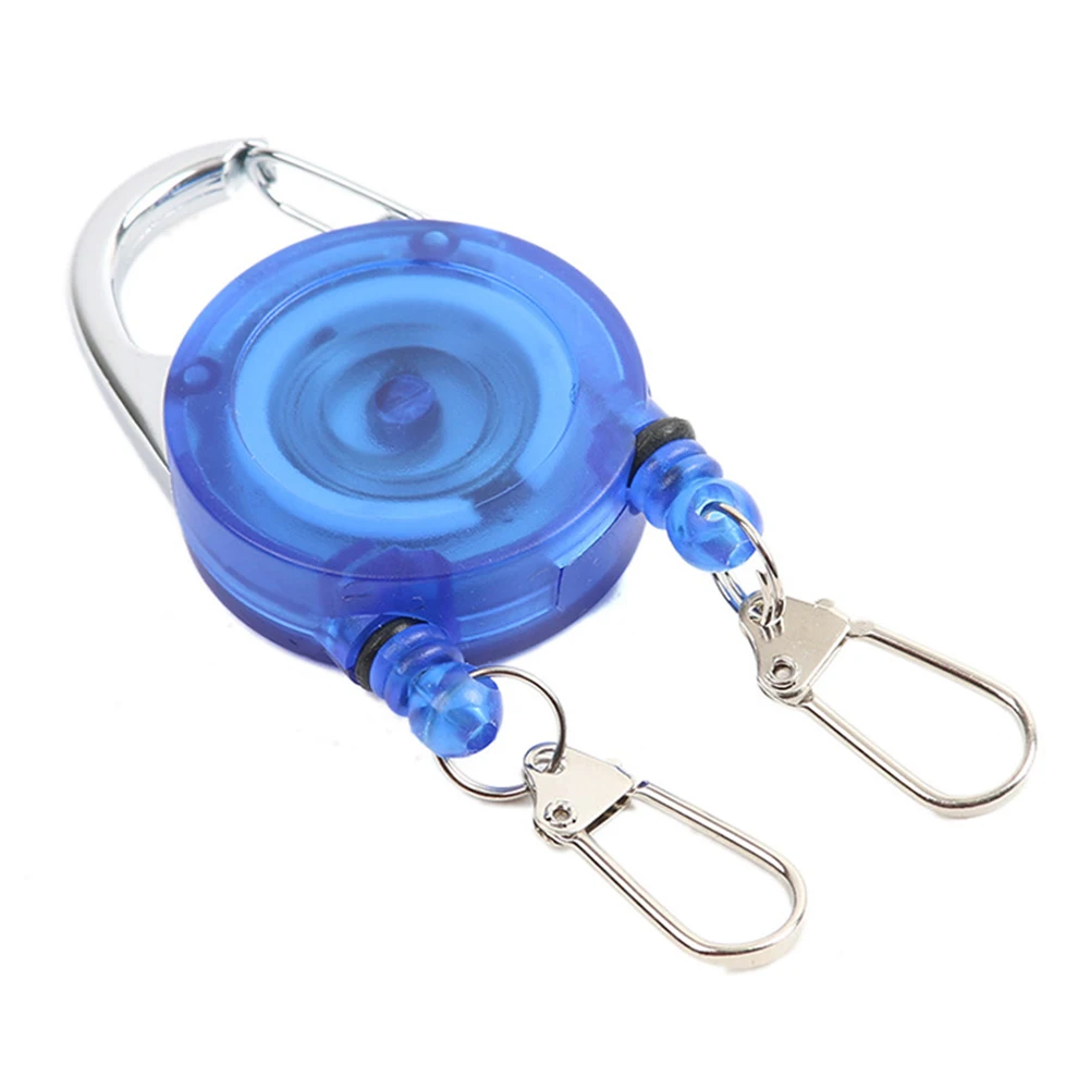 

Hook Up Dual Rings Fly Fishing Retractor Line Straighten Abrasion Resistant Camping Retractable Small Tools Trips Accessory