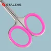 1pc STALEKS Stainless Steel SS-40-3 European Russian Dead Skin Scissors Curved Sharp-nosed Scissors Barbed Makeup Tools 3