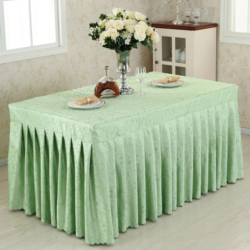 Polyester Jacquard Conference Table Skirting Cover