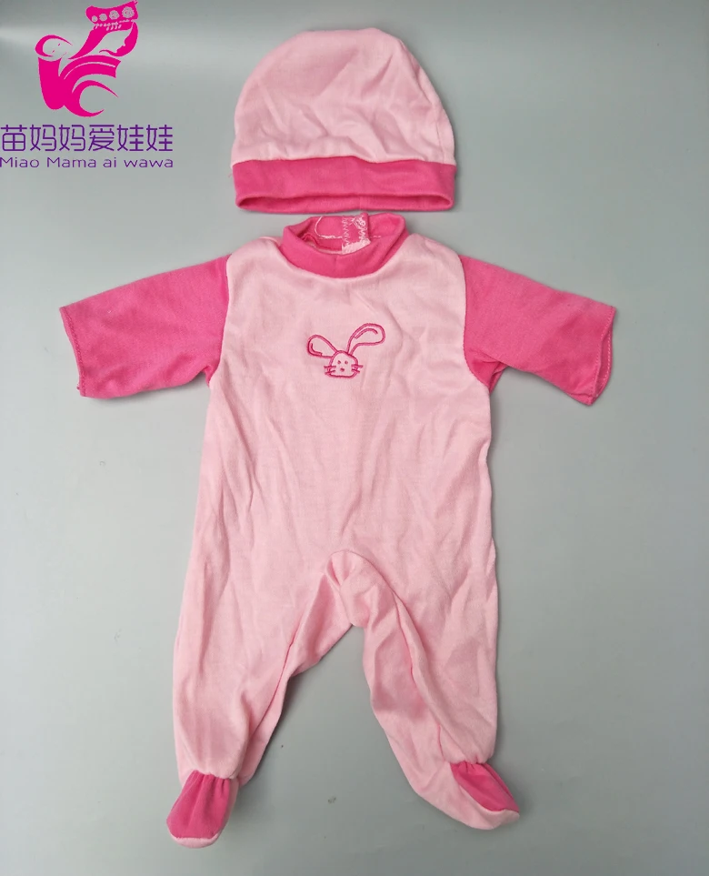 A11 18 дюймов куклы одежда зима фиолетовый мех пижамы наборы для 1" 43 см reborn baby doll толстая зимняя одежда девочка игрушки подарки - Цвет: A11