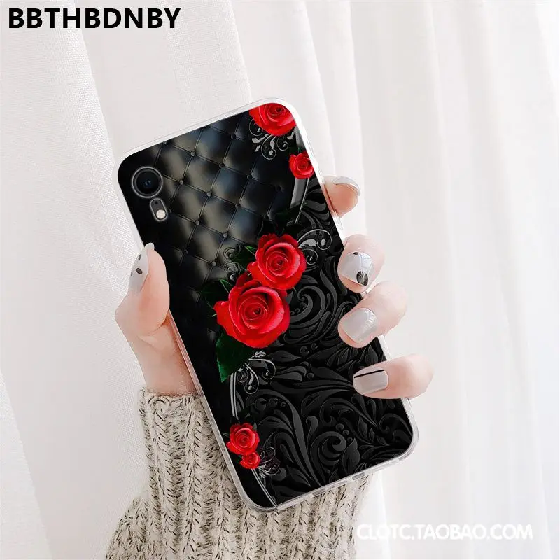 For iPhone XR Print Painted Cover