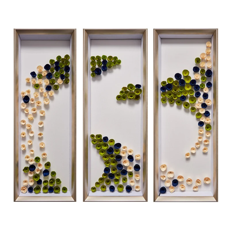 

Современный минималистичный фон TT Jingquan для дивана, декоративная картина, трехмерная физическая подвесная картина, украшение