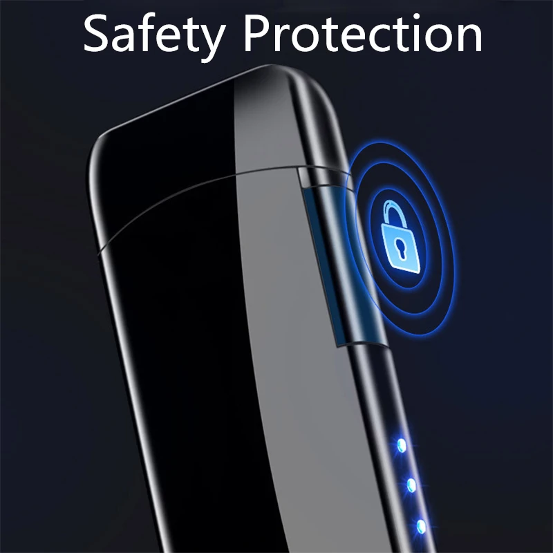 Зажигалки с двумя дугами, плазменная USB Зажигалка, сенсорный переключатель, зажигалка, сигареты для курения, Электронная зажигалка, тонкая зажигалка