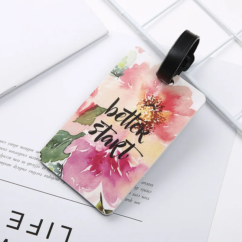 New Luggage&bags Accessories Cute Novelty Rubber Funky Travel ID Addres Holder Label Straps Suitcase Luggage Tags Drop Shipping - Цвет: KS-5
