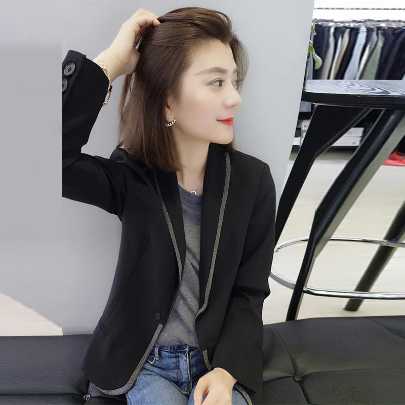 

Vatican Li Thinking Ozhouzhan Autumn Clothing Women's 2019 New Style European Goods inflooring wang Red Small Suit Korean-style