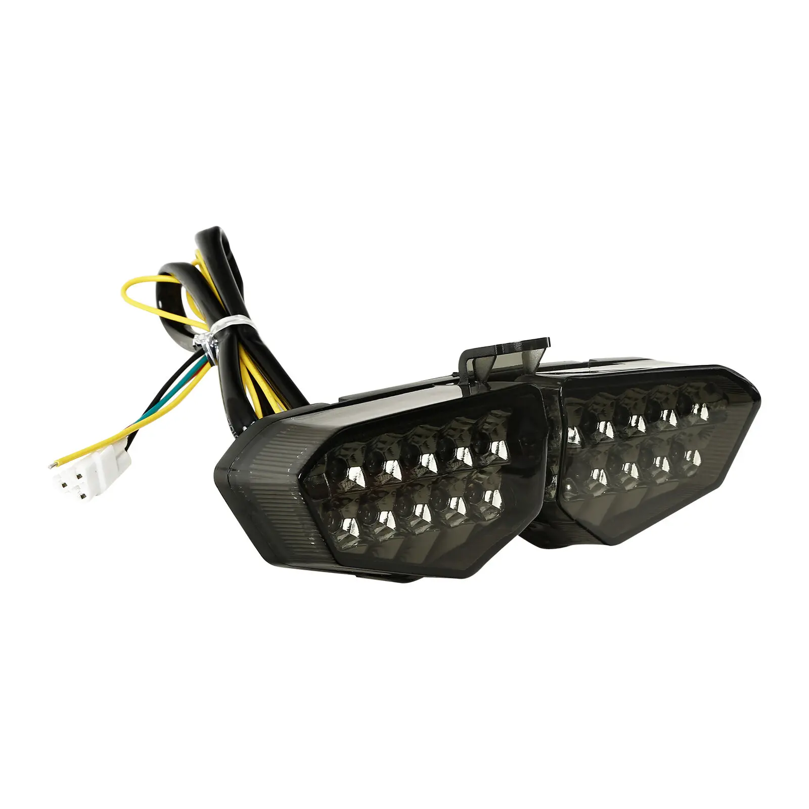 

Motorcycle LED Brake Taillight Turn Signal For Yamaha YZFR6 2003-2005 YZFR6S 2006-2008 2007 ABS plastic
