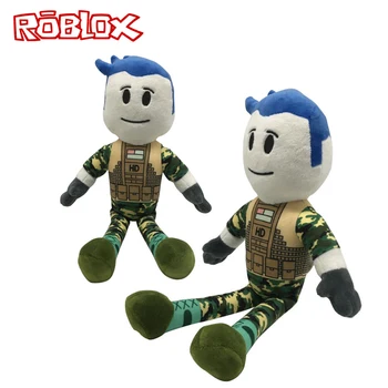 

New Roblox plush toy cute soft camouflage game doll plush doll PP cotton high quality 38 cm doll toy boy birthday party gift