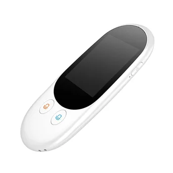 

52 Languages Smart Voice Translator 2.4 Inch Screen WIFI Offline Use White