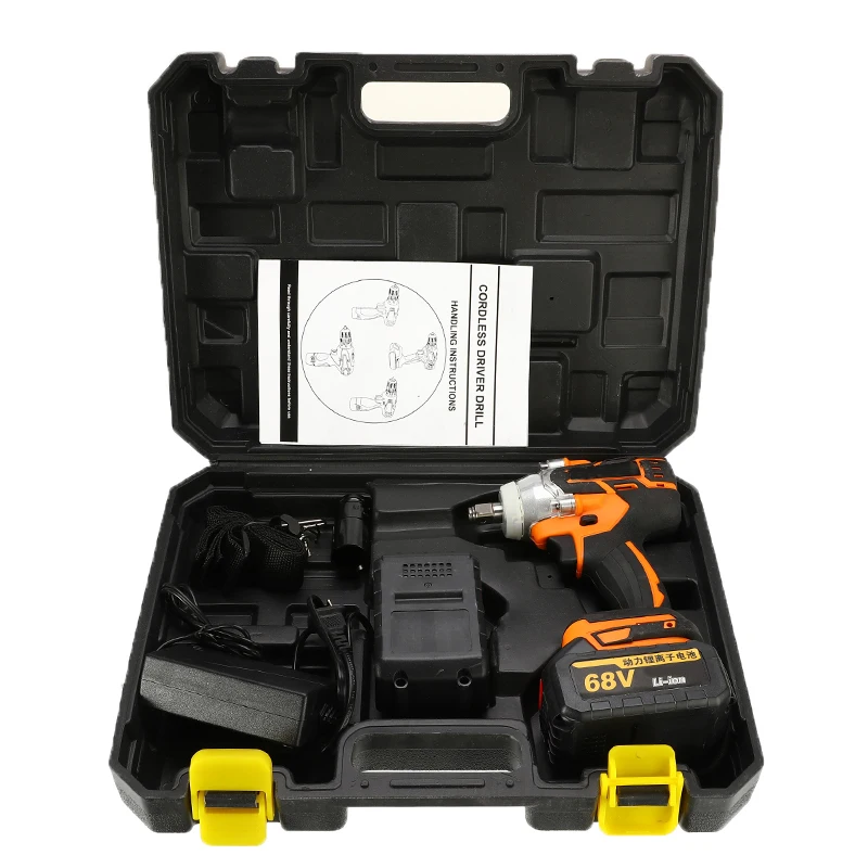 68V-9000mAh-520N-m-Cordless-Lithium-Ion-Electric-Impact-Wrench-Brushless-Motor-2-Battery-With-Charge (4)