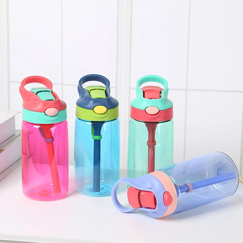 Пластиковые бутылки для воды яркие цвета креативные детские бутылочки кормления