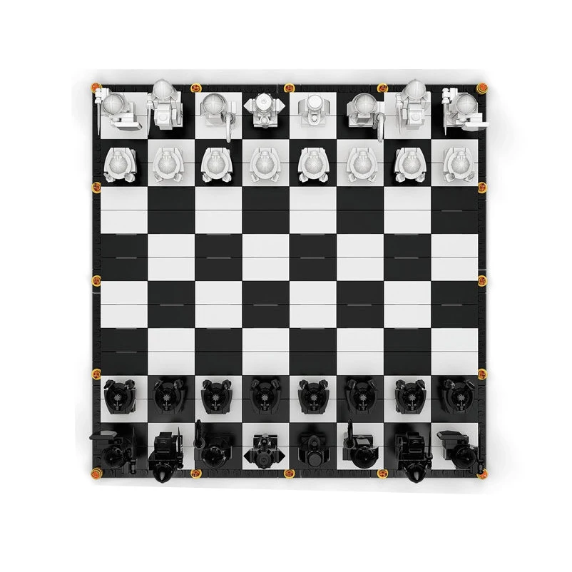 Оригинальная кукла из фильма волшебник 76392 международные Шахматные блоки 76394