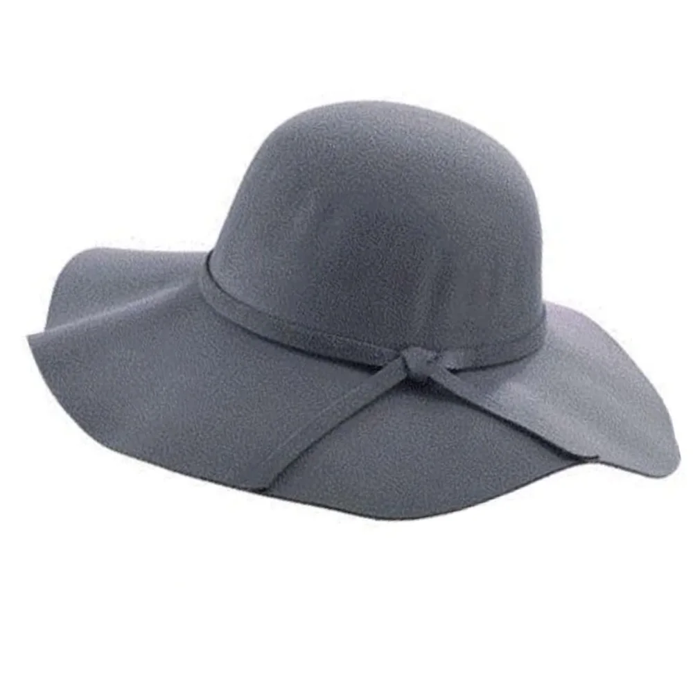 Шляпа от солнца, большая шляпа, Женские аксессуары, вязаная шляпа с бантом, пляжная одежда, меховая Корейская пляжная шляпа, женская шляпа, милая элегантная красивая вентилируемая шляпа
