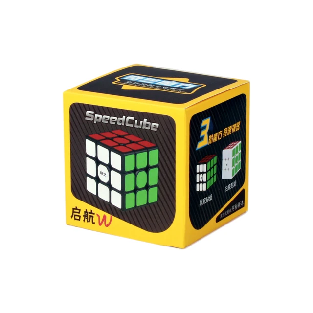 QiYi Sail W 3x3x3 Speed Magic Cube Black Professional 3x3 Cube Puzzle Educational Toys For Children Gift 3x3 6