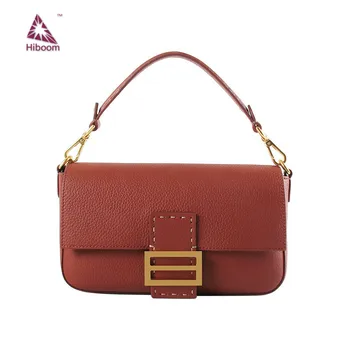 

Hiboom 2020 Underarm Simple Soft Cowhide Bag For Femal Eevening Dinner Bag New Handbag Wide Shoulder Strap Shoulder Bag