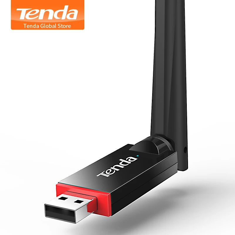 Network-Adapter Tenda U6 External-Antenna 300mbps Wi-Fi Wireless Hotspot USB Station/softap-Mode