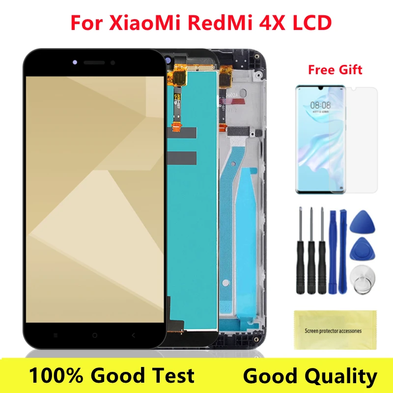 5.0 inches For Xiaomi Redmi 4X Redmi4X LCD Display Touch Screen Digitizer Assembly Replacement Pro Prime Lcd | Мобильные телефоны и