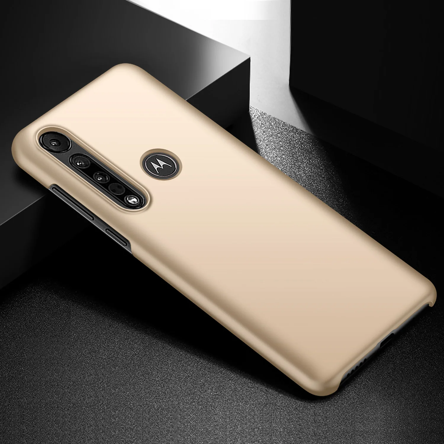 Для Motorola Moto One Макросъемка чехол Высокое качество Жесткий ПК Тонкий матовый защитный чехол на заднюю панель для Moto G8 Play phone shell