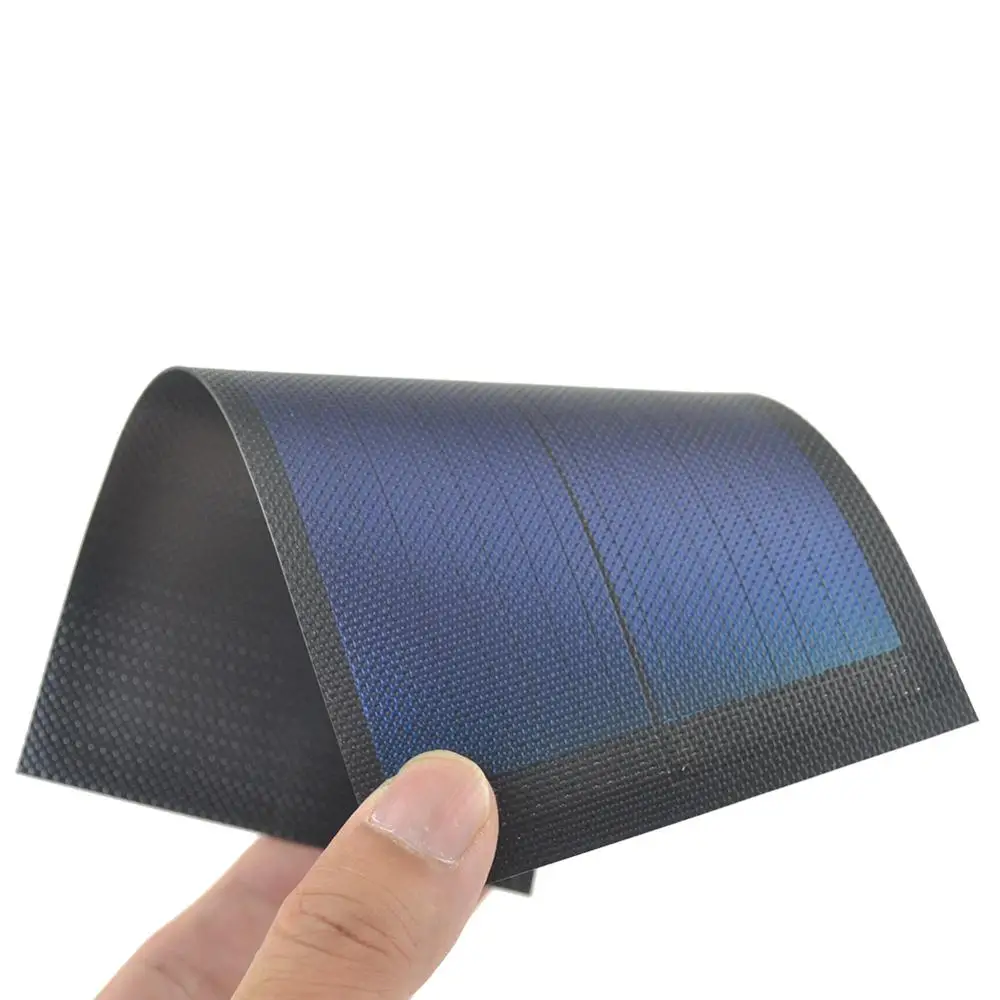 flexible amorphous thin film solar panel rechargeable battery for moble flex thin solar power system battery for home loT solar panel battery