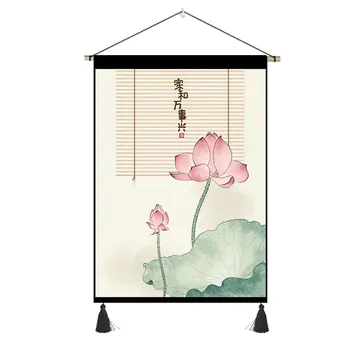 

Nordic Art Tapestry Modern Tassel Aesthetic Flower Summer Tapestry Custom Living Room Alfombra Dormitorio Bedroom Decor DE50GT