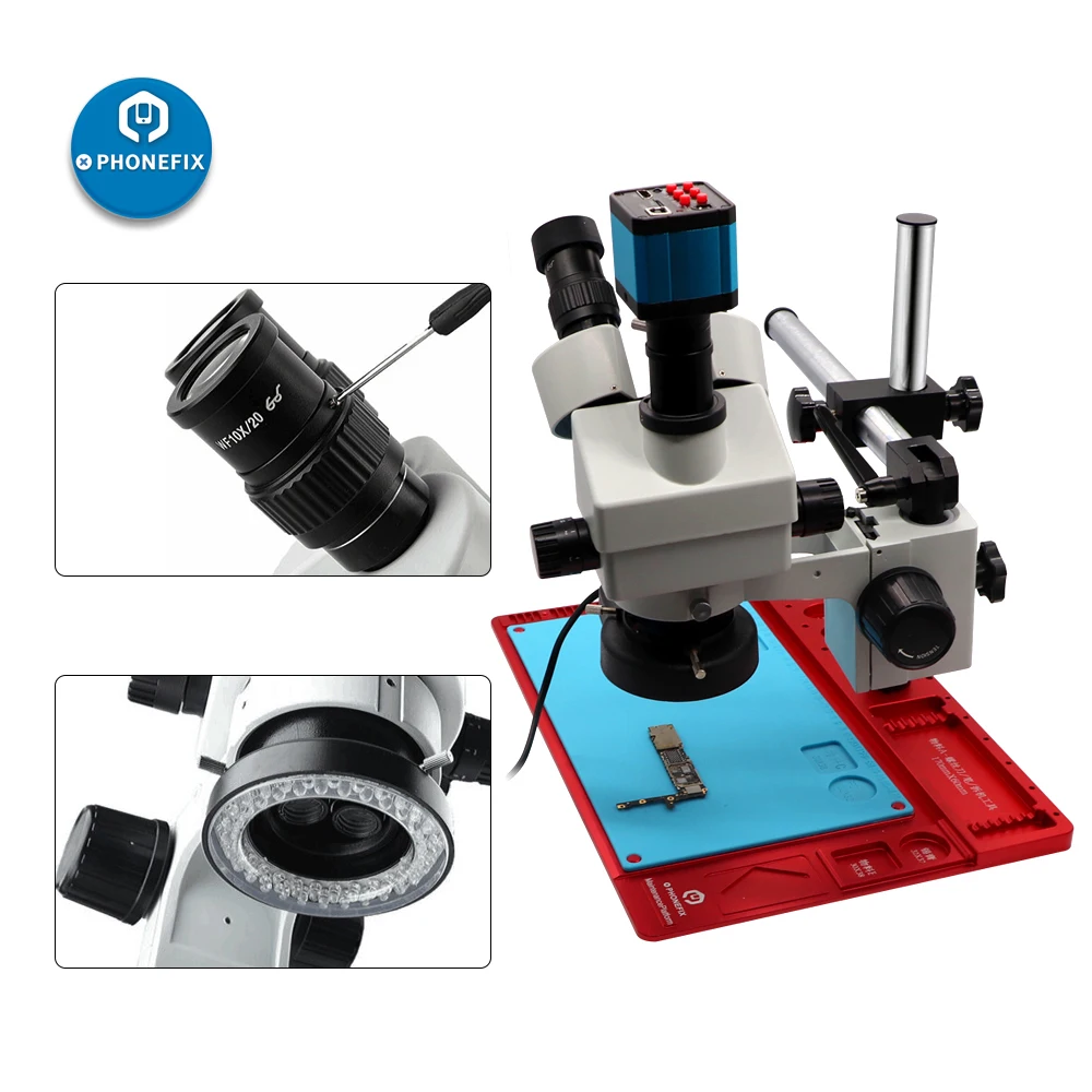 Varadyle Microscope Video Camera 360 Degree Universal Multi-Axis Adjustment Metal Arm Bracket Diameter 25mm Connection Varadyle Microscope Video Camera 360 Degree Universal Multi-Axis Adjustment Metal Arm Bracket Diameter 25mm Connection