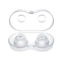 

2Pcs Silicone Breastfeeding Nipple Shield Protector Cover with Carrying Case