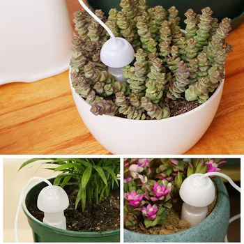 

Plant Waterer Self Watering Spikes Plant Watering Devices With Slow Release Control Switch Automatic Vacation Drip HKS9