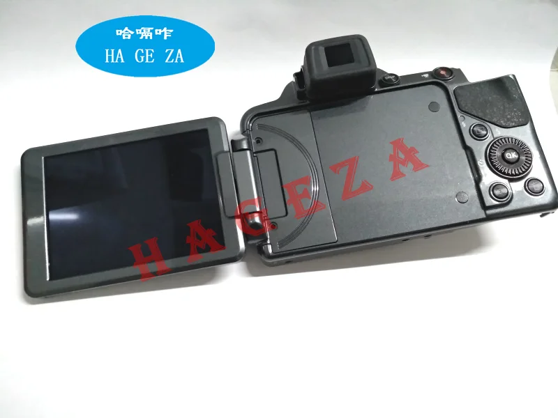 Original P520 gray cover For Nikon P520 cover with Shaft flex with key with LCD Eye cover button cable Camera Repair Part 90%new